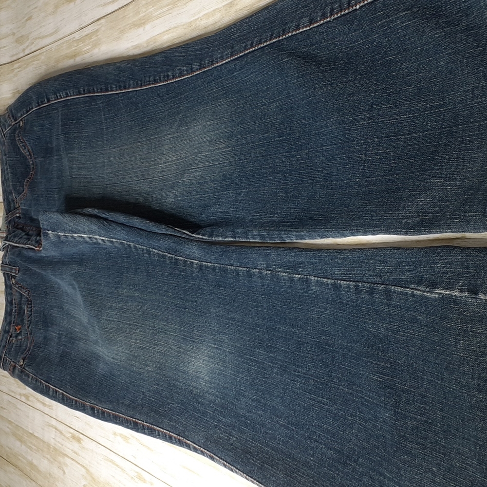 Aura Women's Western Bootcut Blue Jeans Size 8 Short WUT74TD - Picture 9 of 16
